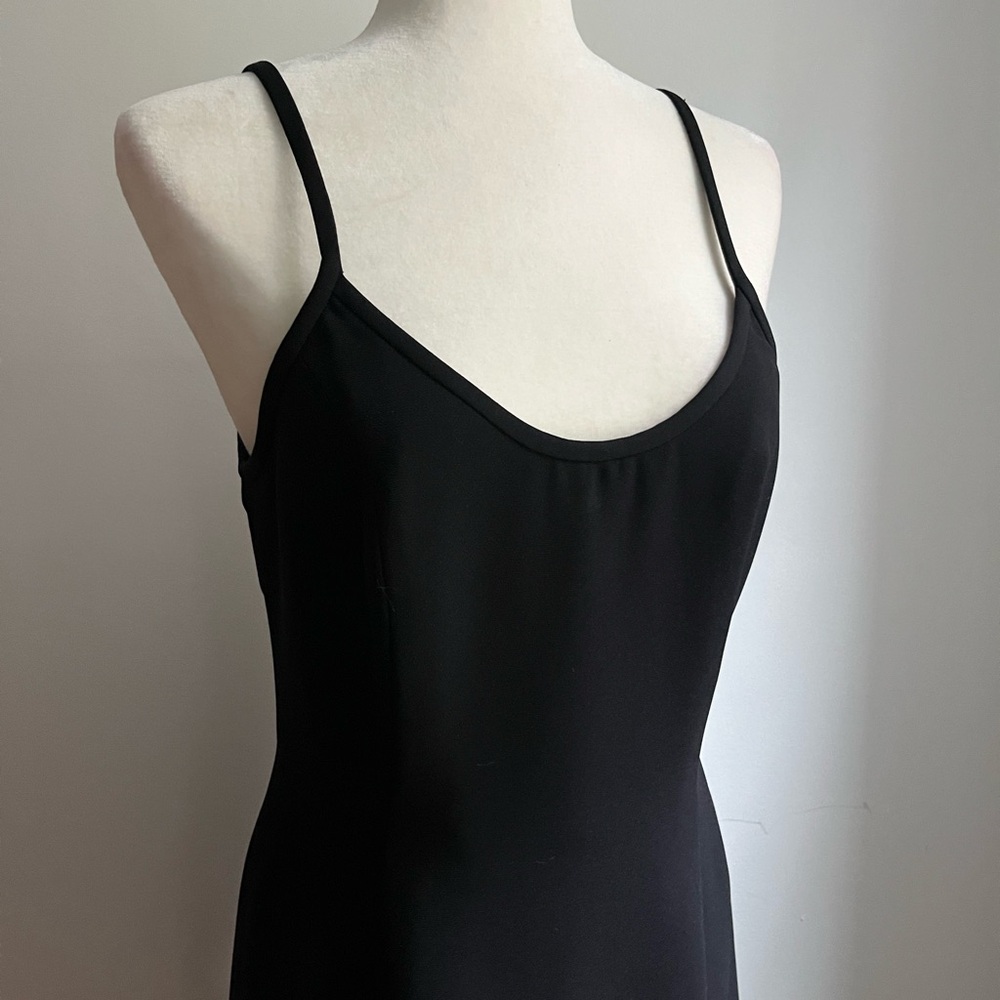 Vintage Simple Black Dress by Andrea Polizzi for Rex Lester